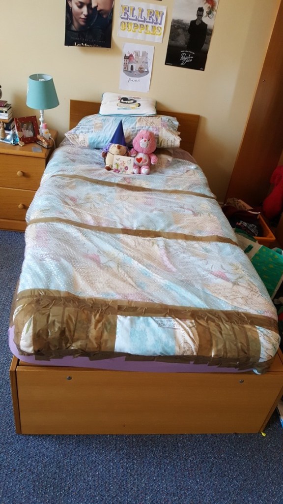 Sharing a room pranks