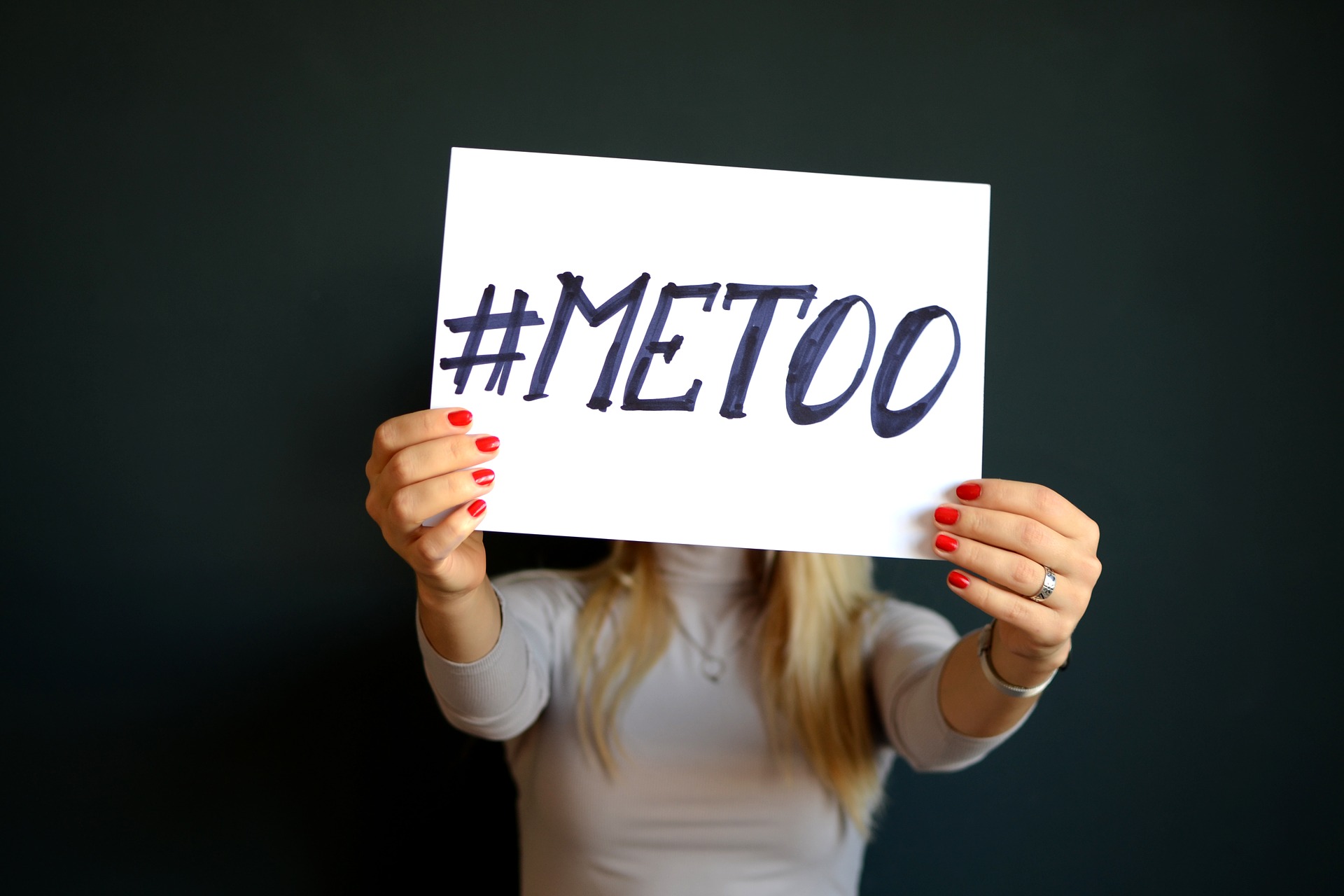 Source: https://pixabay.com/en/metoo-women-harassment-sexual-2859980/