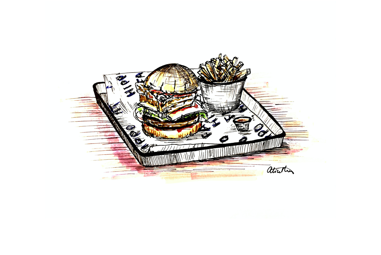 Fat Hippo: rustic, messy, feel good food