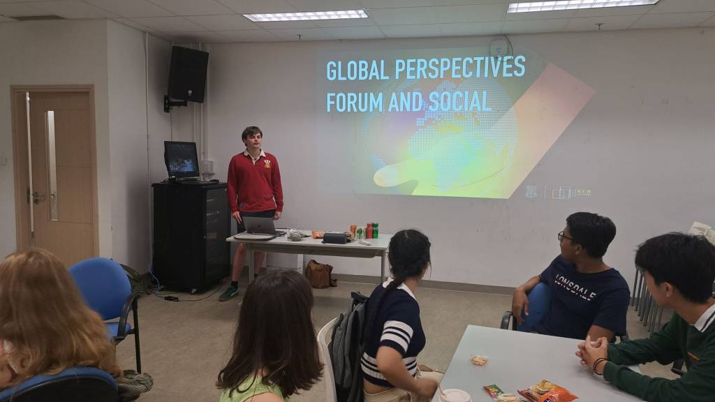 Presenting at New College's 'Global Citizen Initiative'