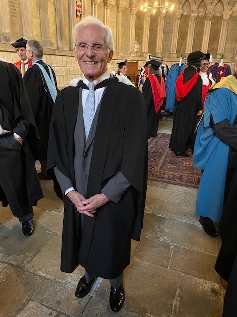 Stories from St John’s: Geoff Blurton returns after 50 years